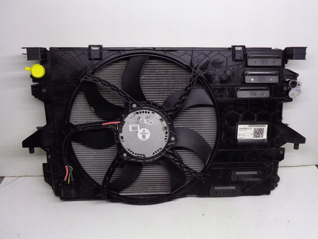 фото №4, Vw t5 t6 радиатор 7e0121253a вентилятор vw t5 t6 7e0121207c