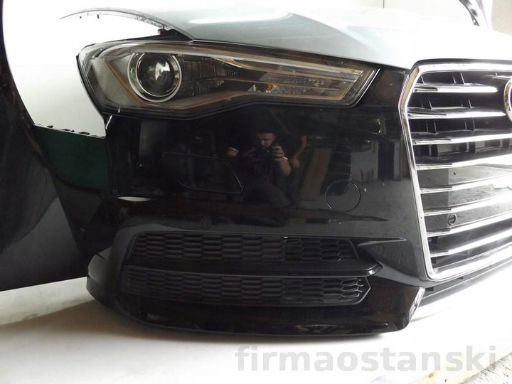 фото №5, Audi a6 c7 lift s-line перед капот бампер matrix