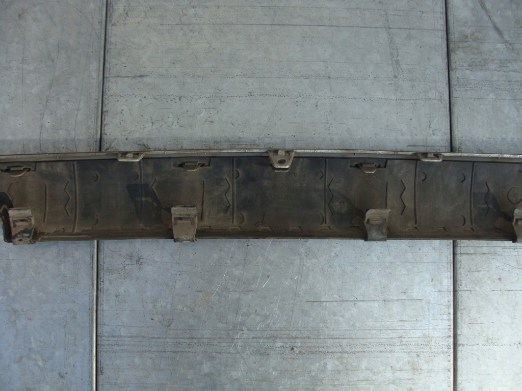 фото №9, Накладка спойлер бампера задняя задний peugeot 1007