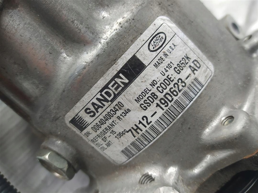 фото №2, Компресор кондиціонер land rover defender 7h12-19d623-ad