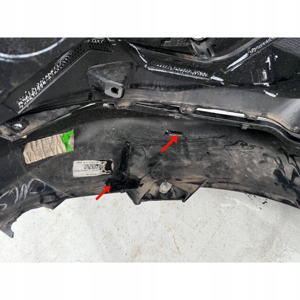 фото №14, Ford mustang mach-e gt lk9b17e889ab бампер перед передний молдинг спойлер