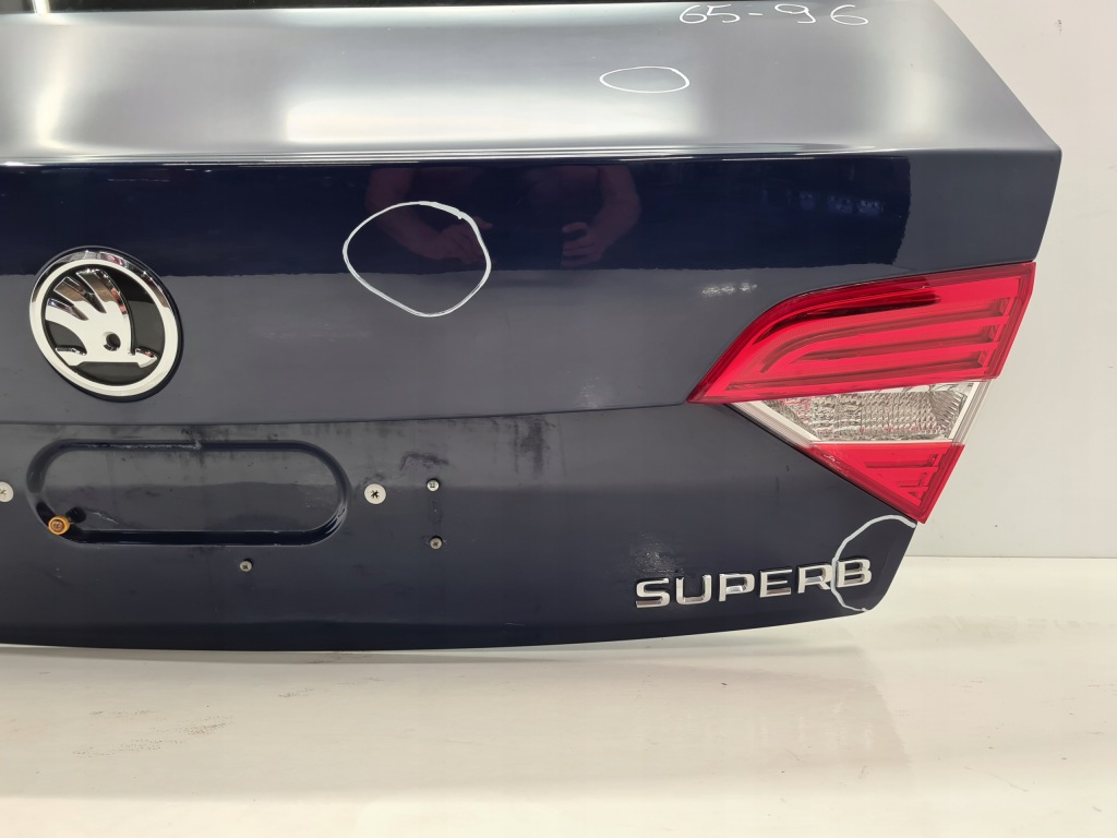 фото №5, Skoda superb ii lift sedan кришка багажника багажника lf5a
