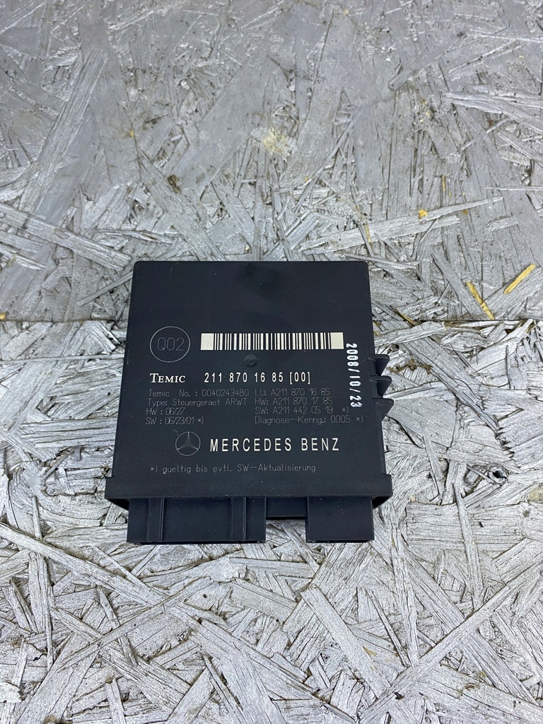 фото №1, Модуль крышки багажника mercedes e klasa w211