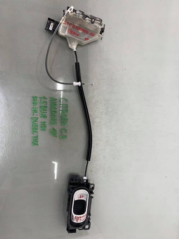 фото №1, Замок ручка дверь правый перед 1/6 pin citroen c3 aircross 266779 16943712