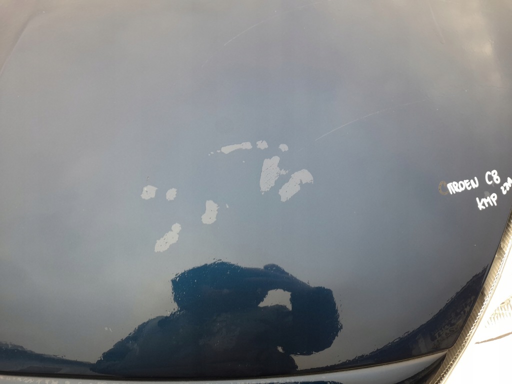 фото №9, Citroen c8 капот крышка двигателя kmp