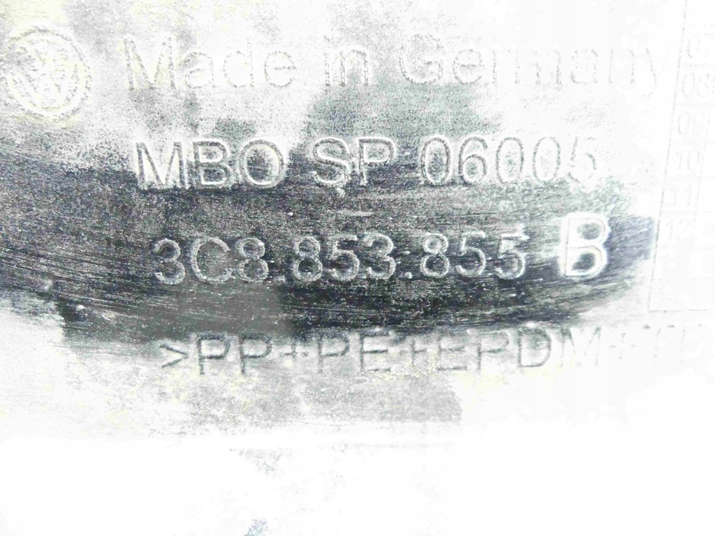 фото №11, Молдинг поріг накладка ліва vw passat cc 3c8853855b чорний lc9x