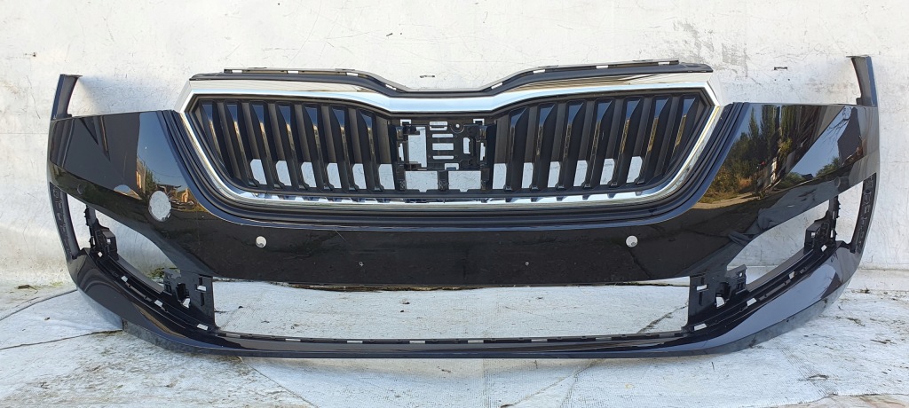 фото №1, Бампер перед skoda scala 19- решётка радиатора решётка радиатора org