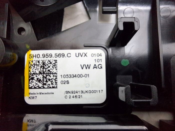 фото №7, Vw golf 8 viii 5h0 лампа потолочный 5h0959569c