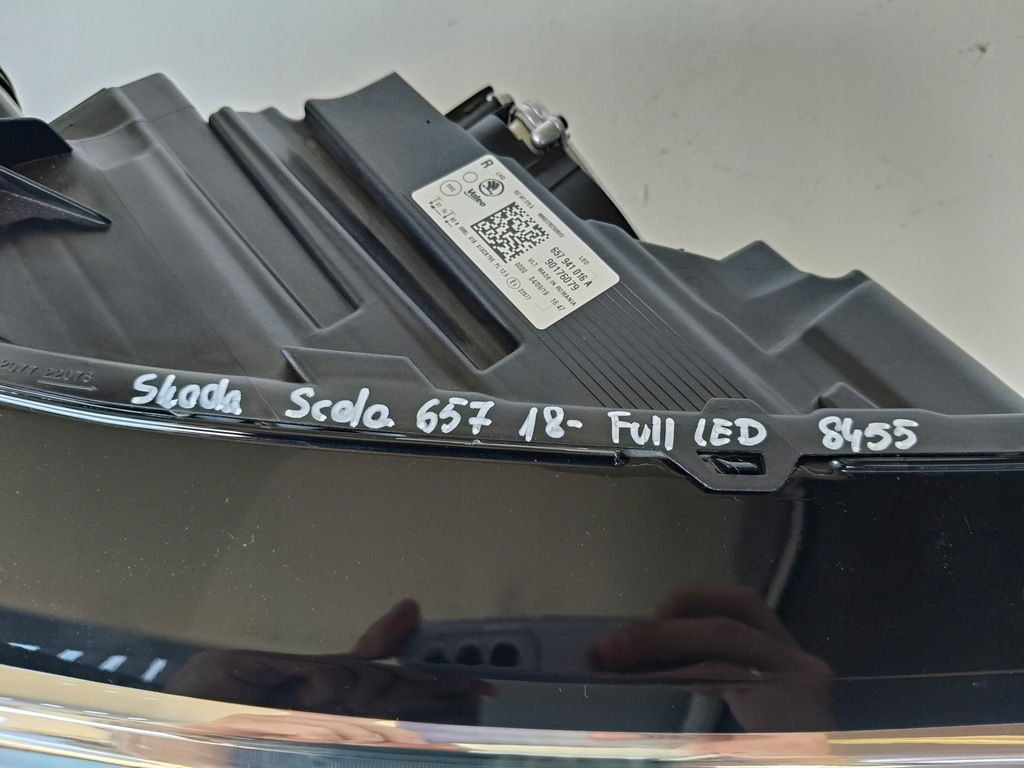фото №8, Лампа права фара skoda scala 657 18- full led