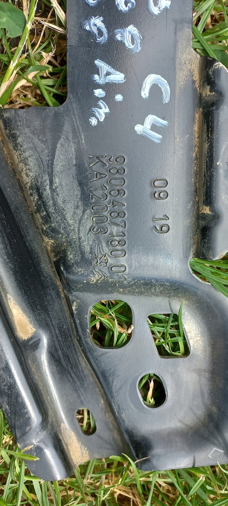 фото №4, Citroen c3 aircross основание аккумулятор 9806487180