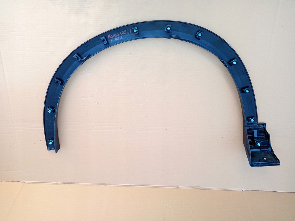 фото №12, Mazda cx5 ii lift правая молдинг крыла перед 2021r-