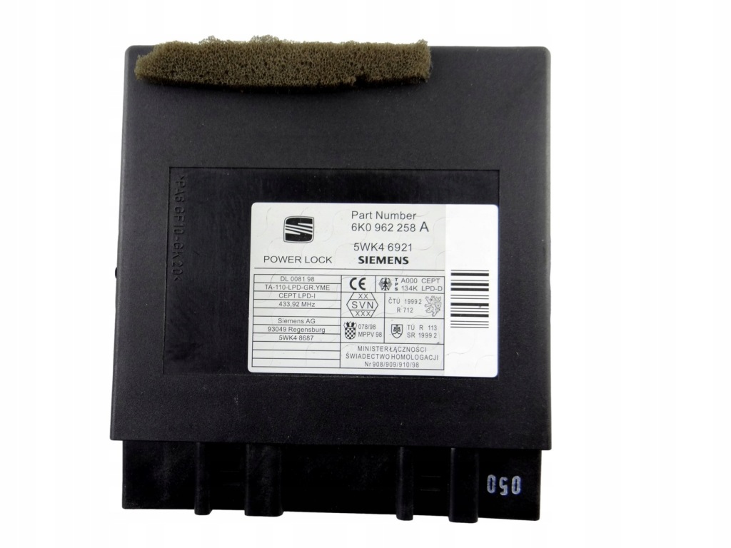 Купити Модуль комфорту seat cordoba 6k0 962 258a