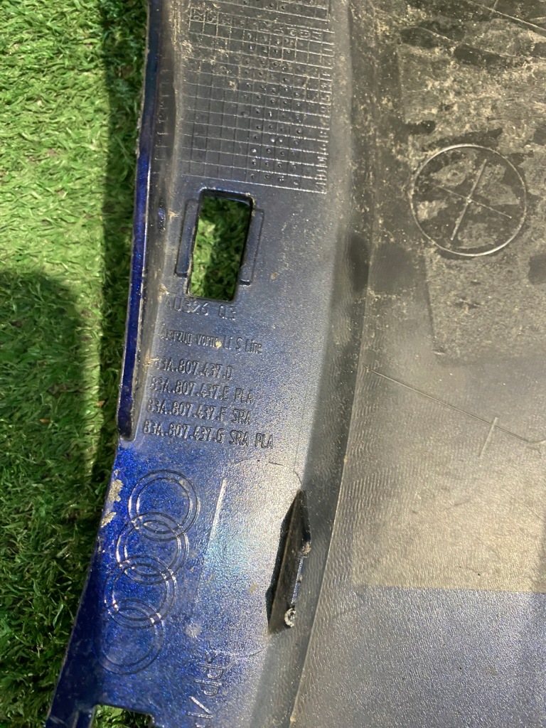 Уголок бампера левый перед audi q3 83a s-line с Разборки