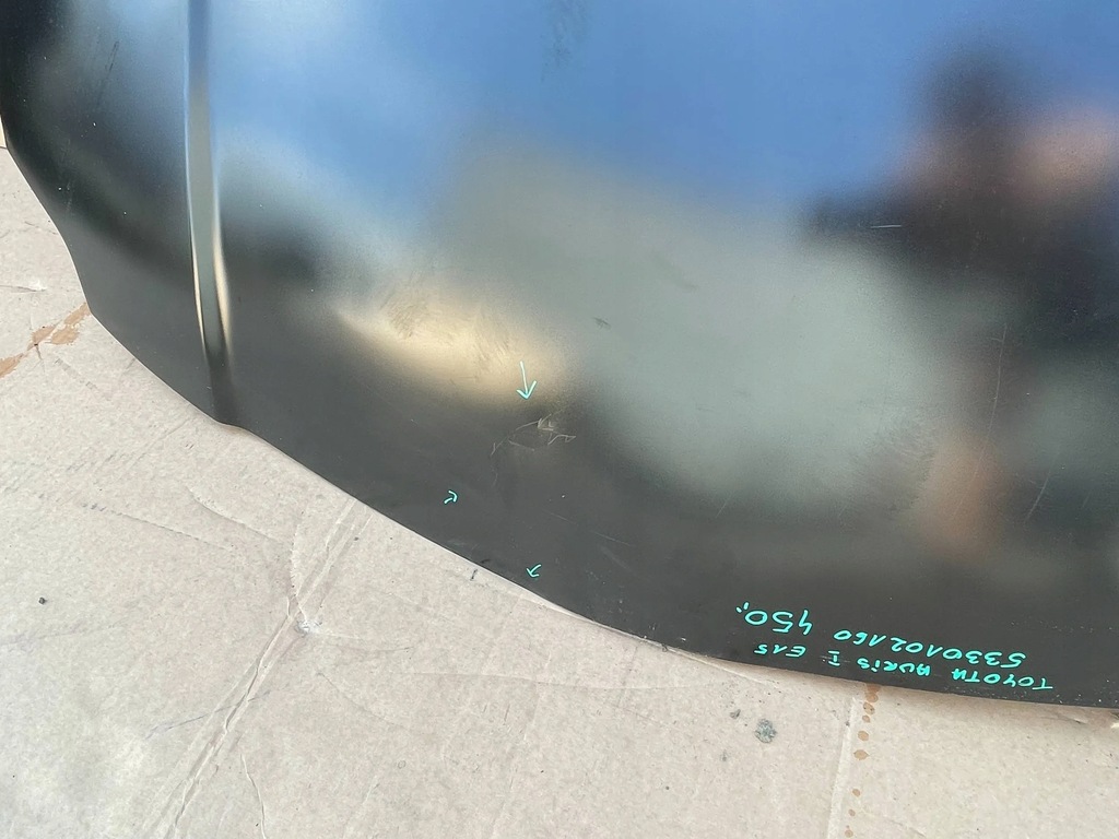 фото №6, Toyota auris i e15 капот nowa оригинальная