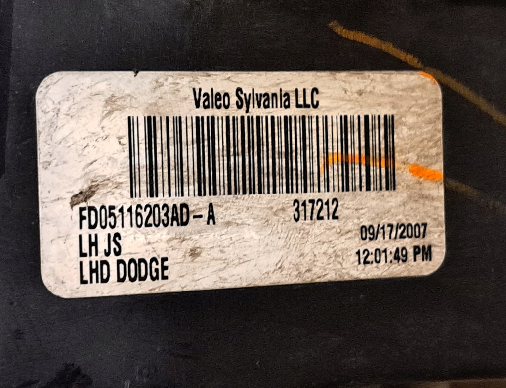 фото №9, Dodge charger фара лівий fd05116203ad 241