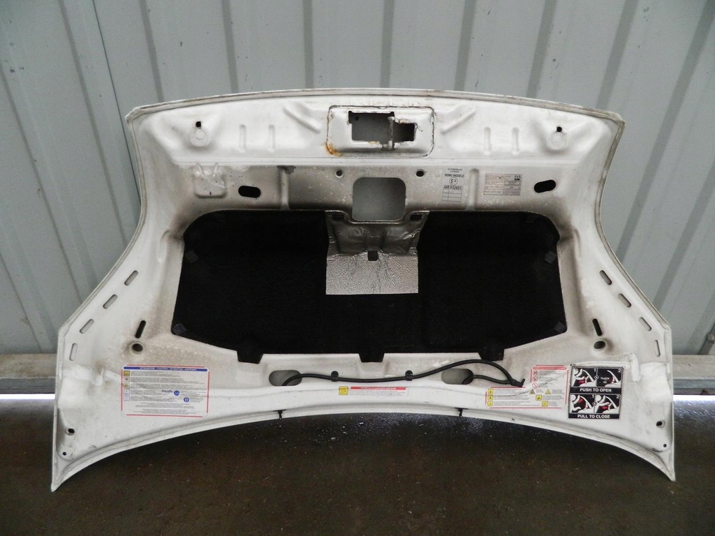 фото №11, Капот citroen nemo 2007- белый kod 249