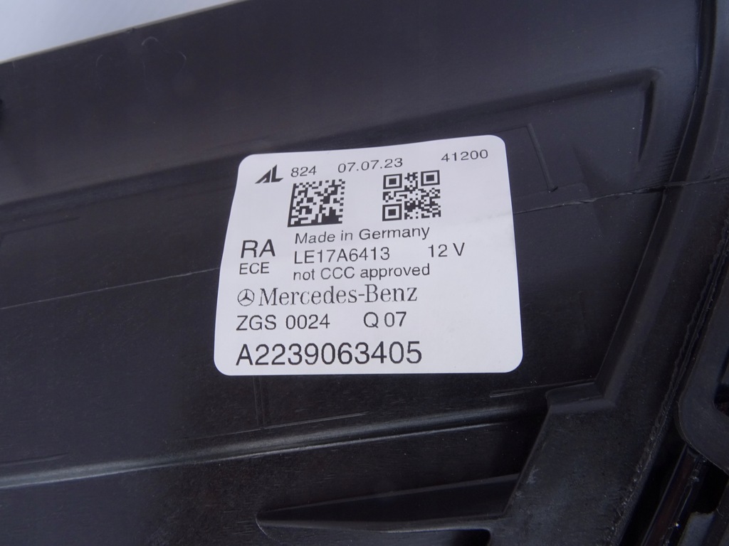 фото №11, Лампы фары digital mercedes w223 223 s-klasa