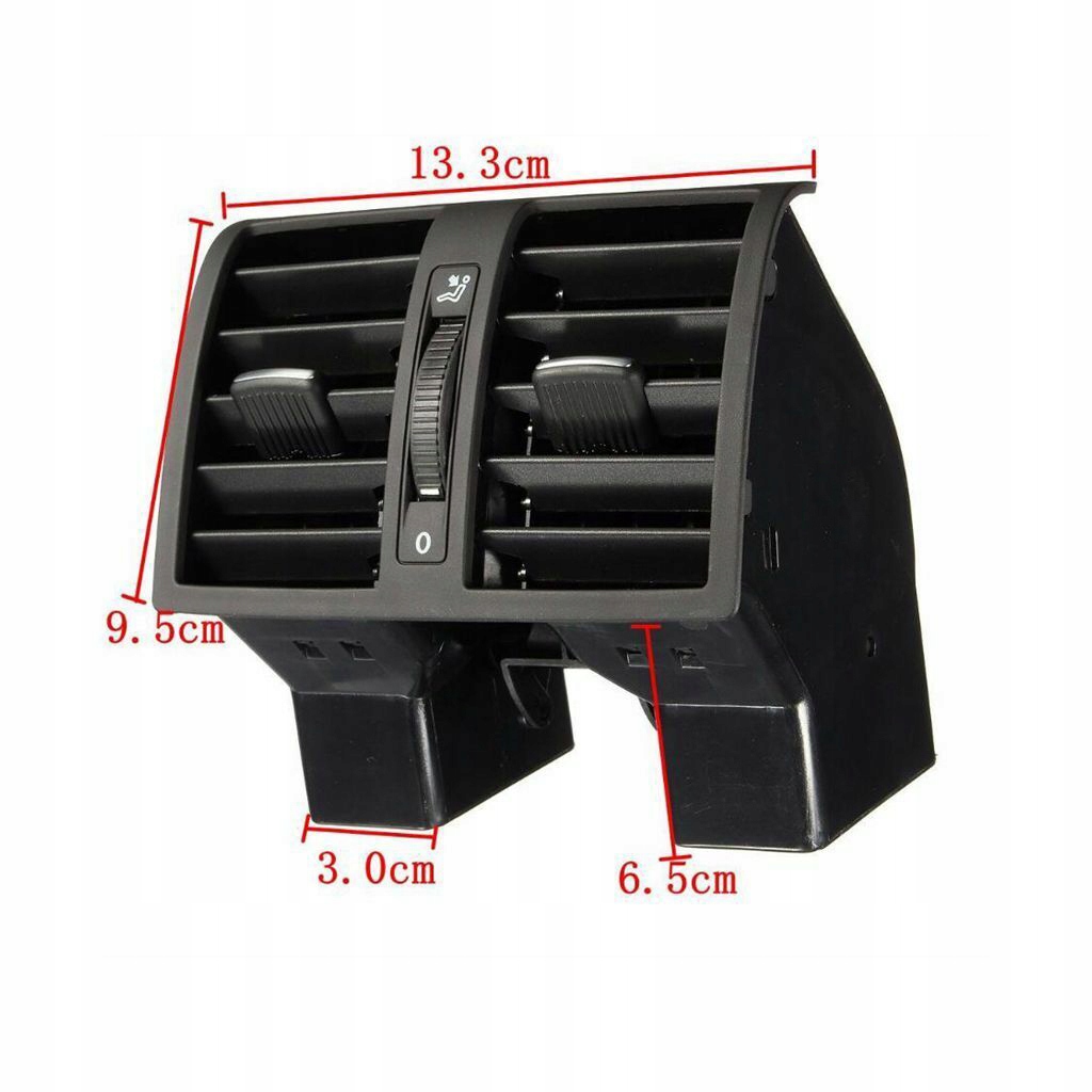 фото №11, Задняя решётка обдув do vw caddy touran 1t0819203