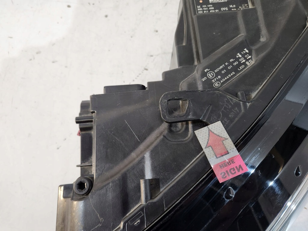 фото №7, Audi a8 d4 lci лампа full led matrix ліва - 17049