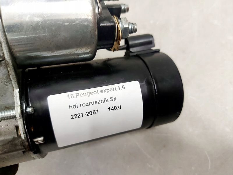фото №6, Peugeot expert 1.6 hdi стартер sx 2221-2057