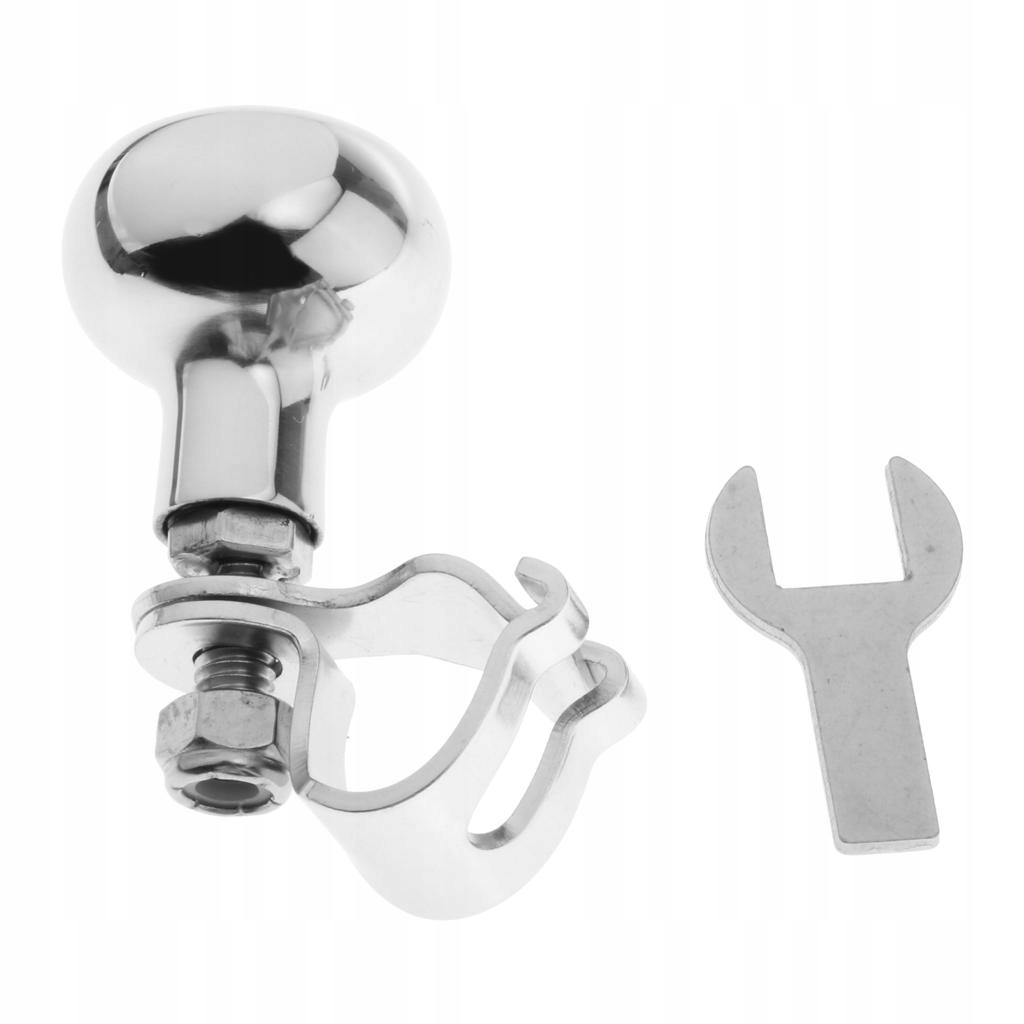 фото №15, Ручка na кермо, шкіряний, czarna