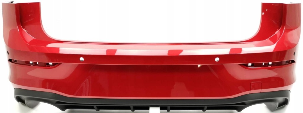 фото №1, Новый бампер задняя vw golf viii gti clubsport lc3j