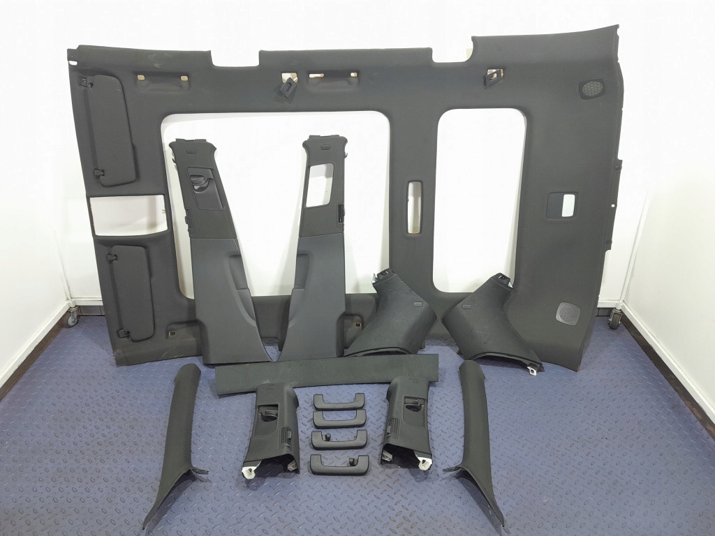 фото №1, Q7 4l s-line стеля панорама козирки ручки захист комплект 4l0867505k