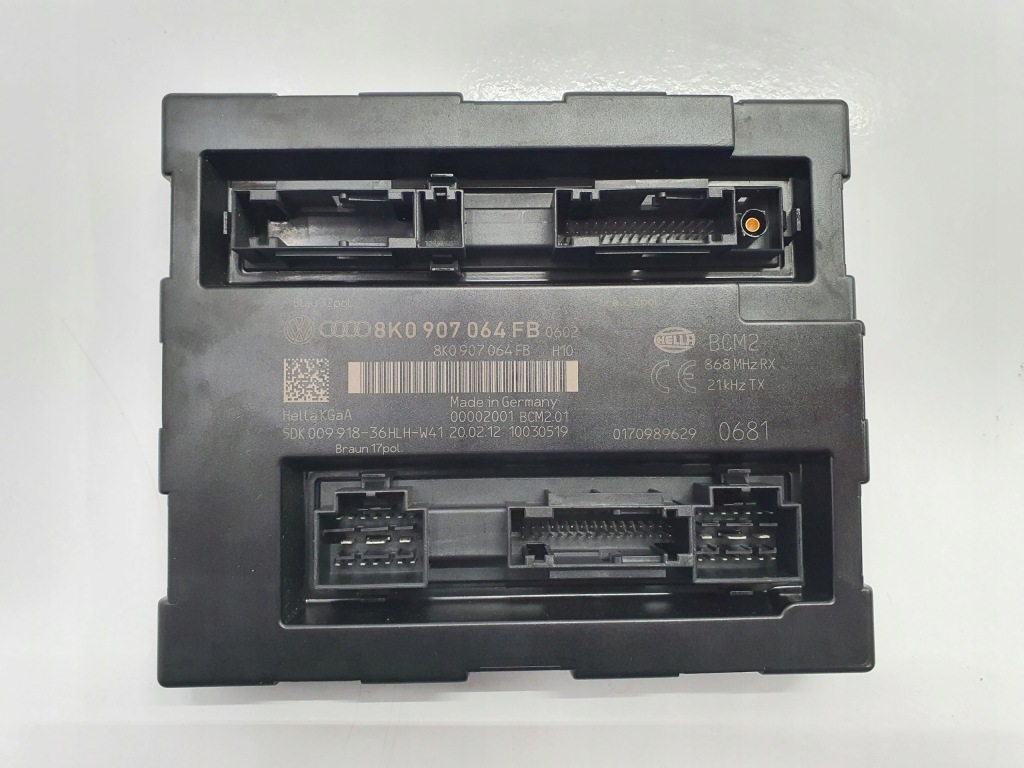 фото №1, Audi a4 b8 lift модуль комфорту 8k0907064fb