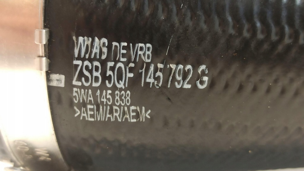 фото №4, Skoda kodiaq труба інтеркулер 2.0tsi 5qf145792g