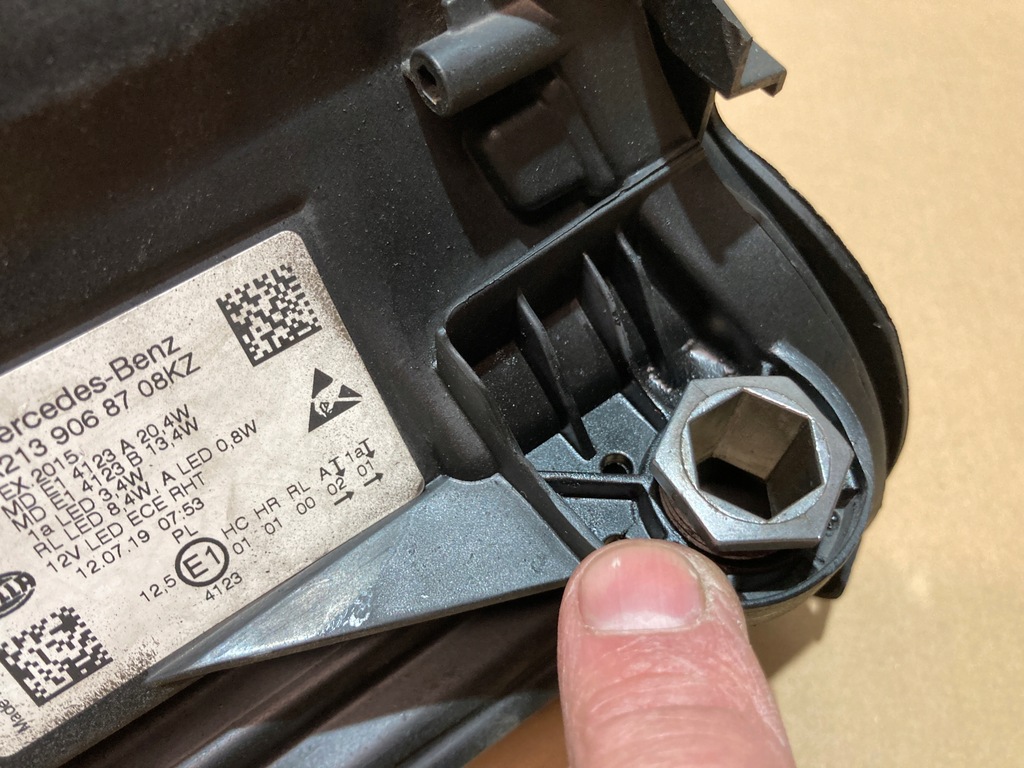 фото №10, Лампа ліва передня full led mercedes e klasa w213