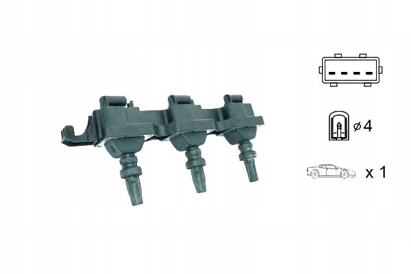 фото №1, Janmor котушка запалювання citroen peugeot janmor