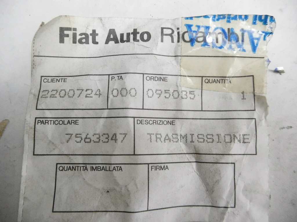 фото №6, Fiat оригінальний номер 7563347 трос газу