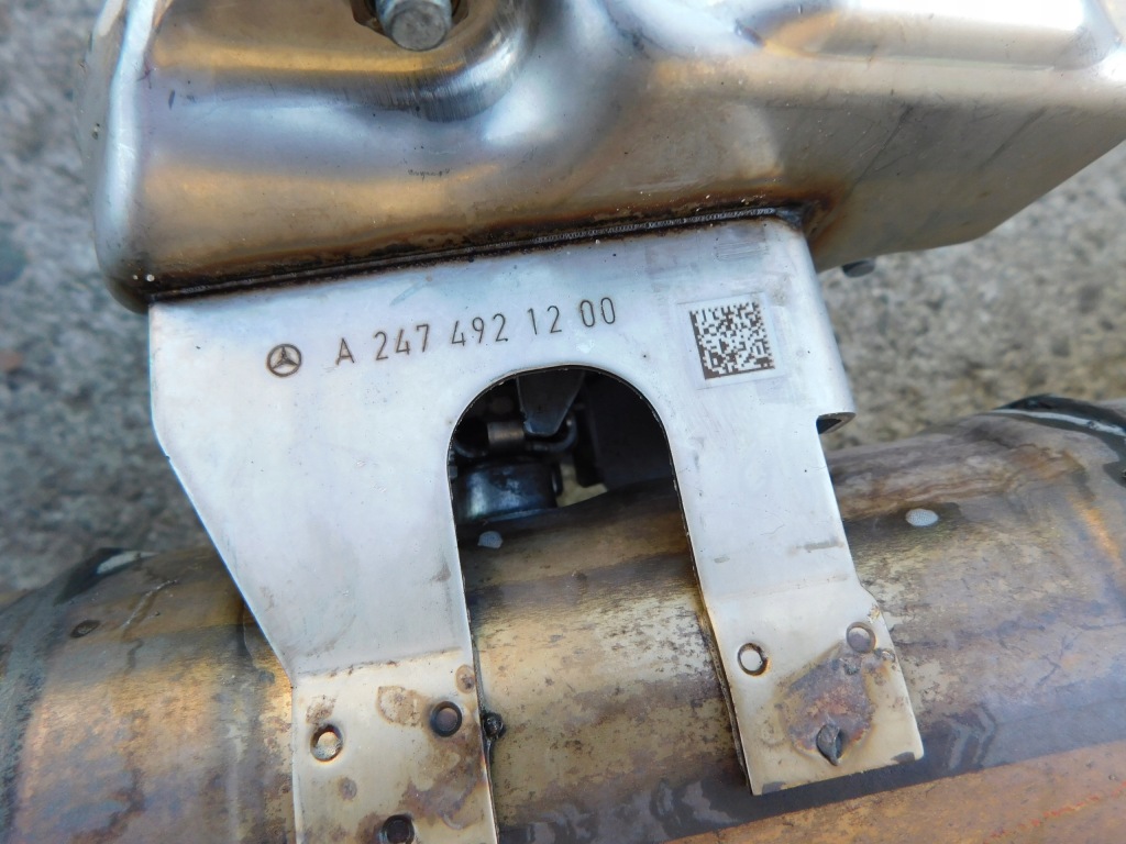 Mercedes glb 3254 dpf гаситель катализатор kompletny система выпускной oem Недорого