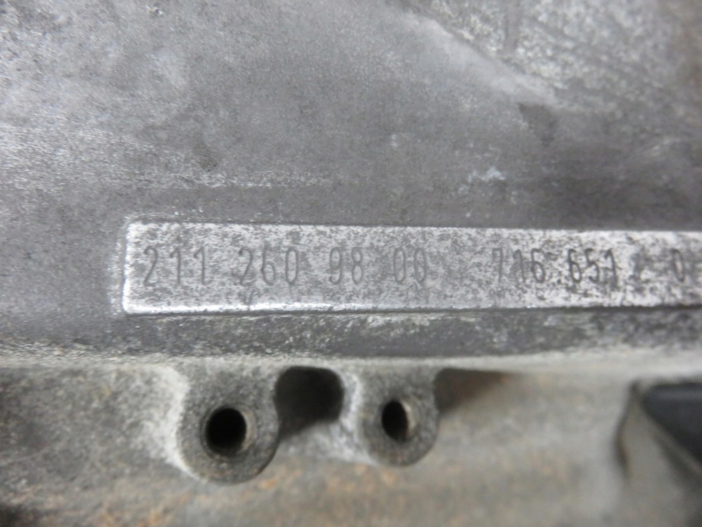 фото №11, Коробка передач передач mercedes c w203 2.2 cdi 2112609800
