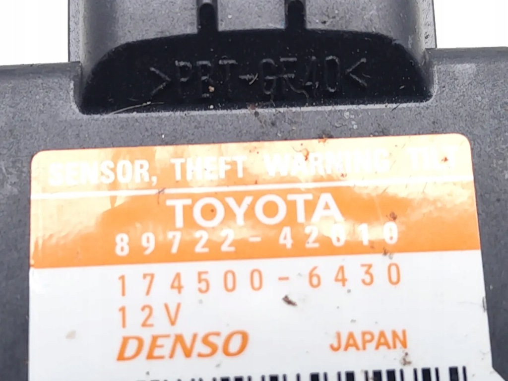 фото №7, Lexus nx датчик движения 2017 suv 4/5dr 89722-42010 174500-6430 14-23 300h