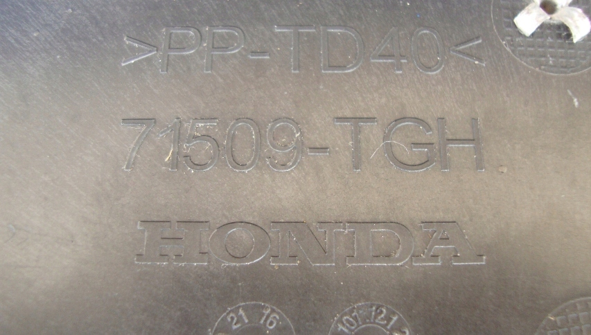 фото №6, Honda civic x type-r спойлер накладка бампера задняя