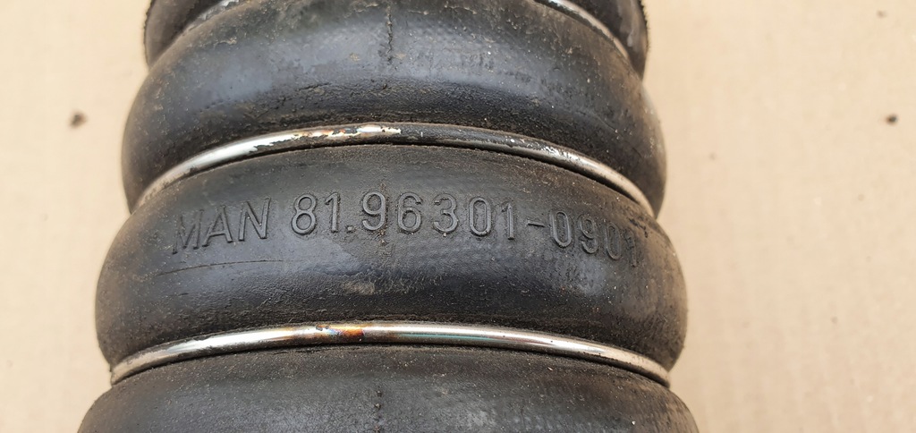 фото №2, Man tga шланг труба інтеркулер 8196301-0901