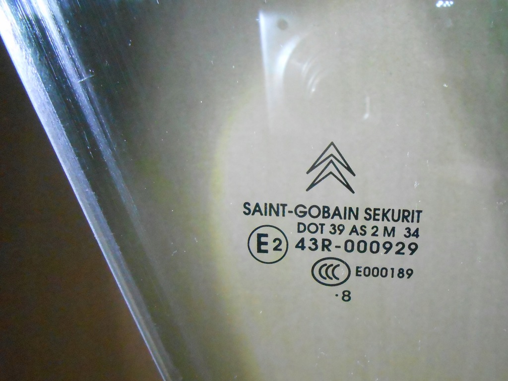 фото №3, Citroen c5 iii x7 стекло дверь перед 08 r