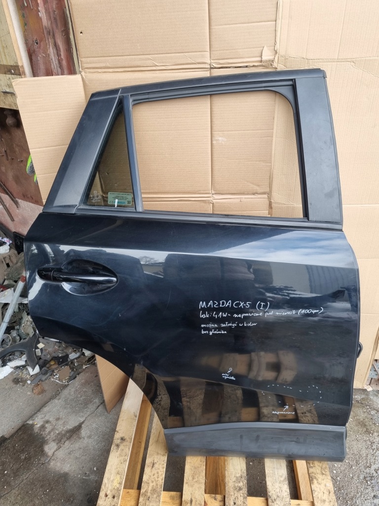 Mazda cx-5 1 12-14r дверь правое правая  задние задний 41w Оригинал