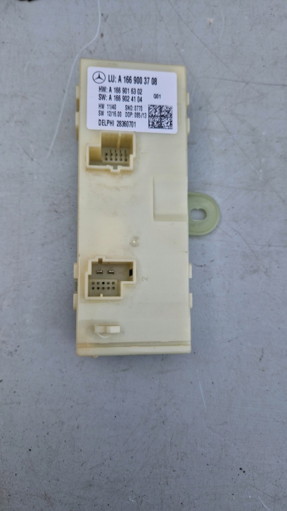 Купить Блок управления модуль крышки задний  mercedes ml w166 a166 a1669003708 a1669016302