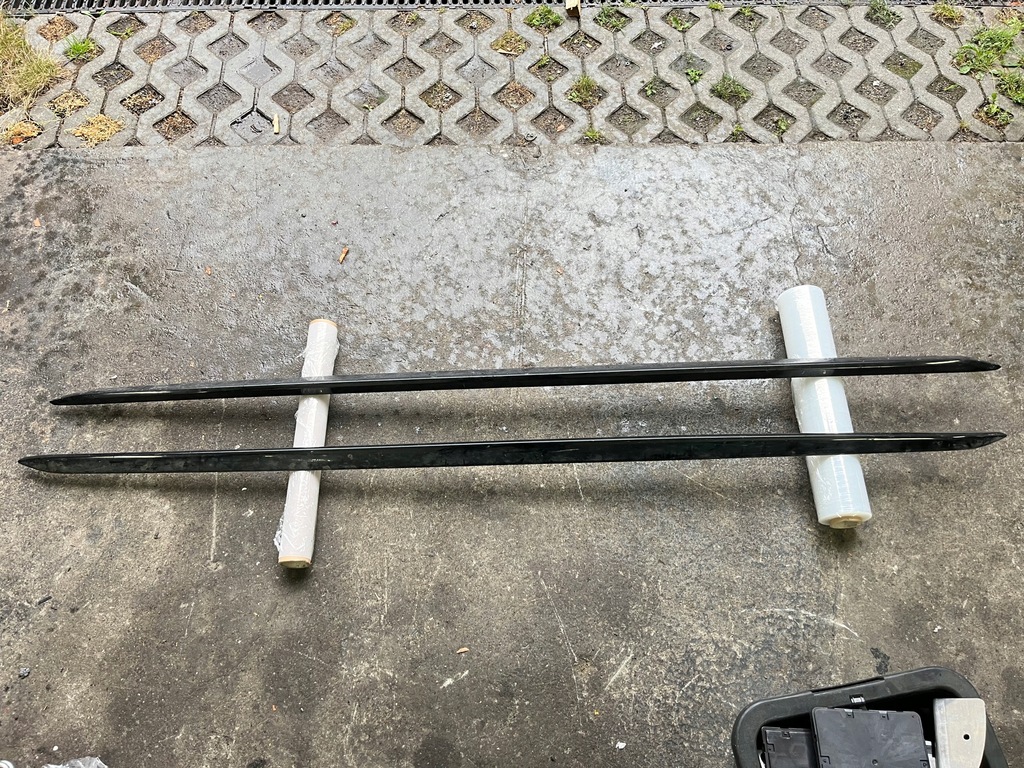 фото №1, Накладки пороговые боковой audi a4 b9 s4 8w0 s-line l+p