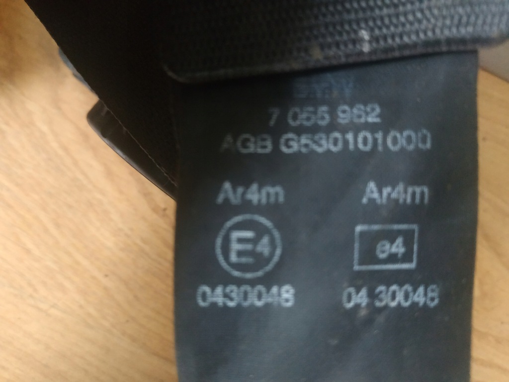 фото №5, Pas ремені безпеки mini cooper