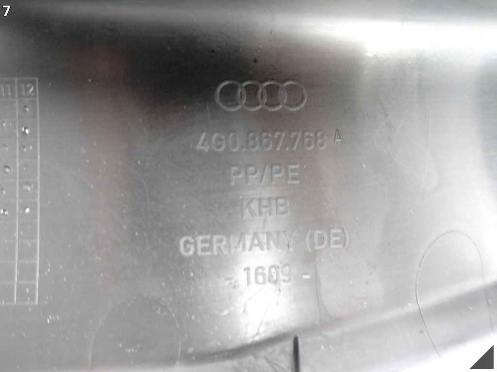 фото №8, Audi a6 s6 c7 4g0 10-18 lift молдинг захист обшивка правого поріг задня 4pk