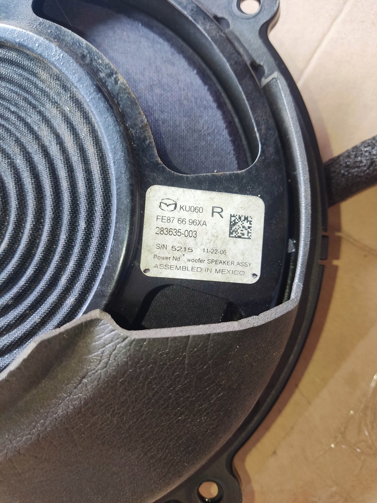 фото №5, Динамик левый + правый перед bose mazda rx8 rx-8 fe876696ya fe876696xa