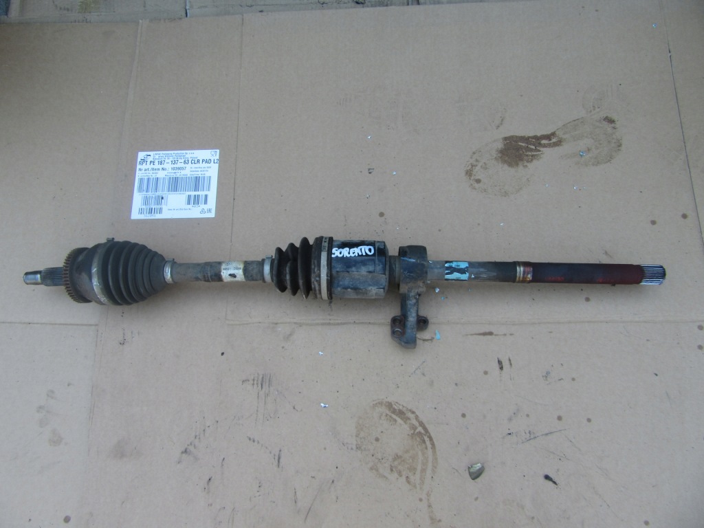 фото №1, Kia sorento iii приводной вал правая длинная автоматическая коробка передач 4x4 2.2 crdi 49560-c5050