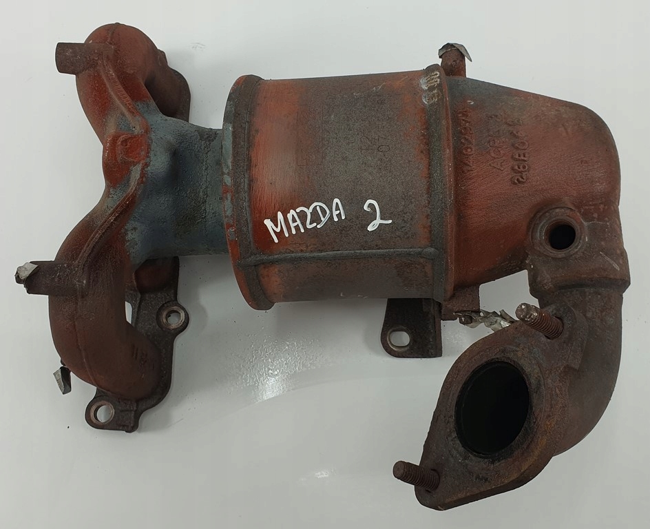 фото №1, Каталізатор колектор випускний mazda 2 dy 1.4 16v