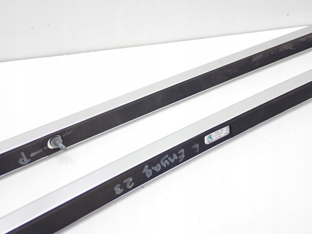 Купити Рейлінги дахові комплект оригінал хром skoda enyaq iv 5lg860025 5lg860026