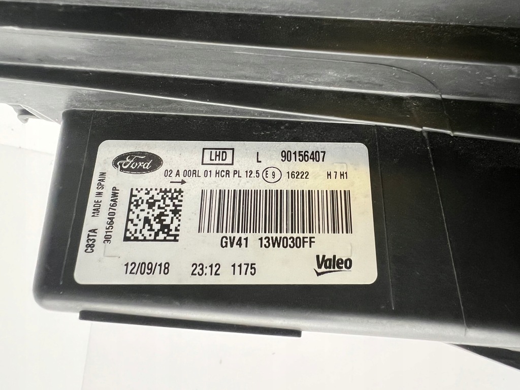 фото №9, Лампа ліва ford kuga mk2 lift led ксенон некерований sprysk комплектна