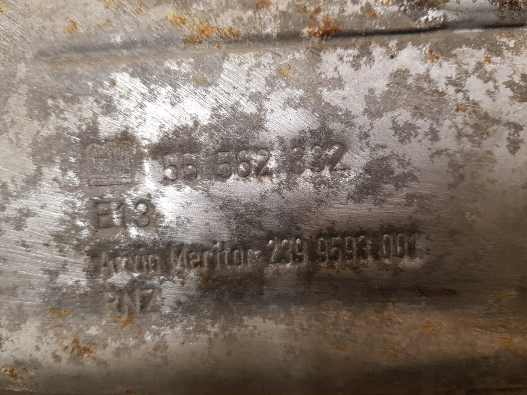 фото №3, Защита тепловая катализатора opel insignia a 2.0 cdti