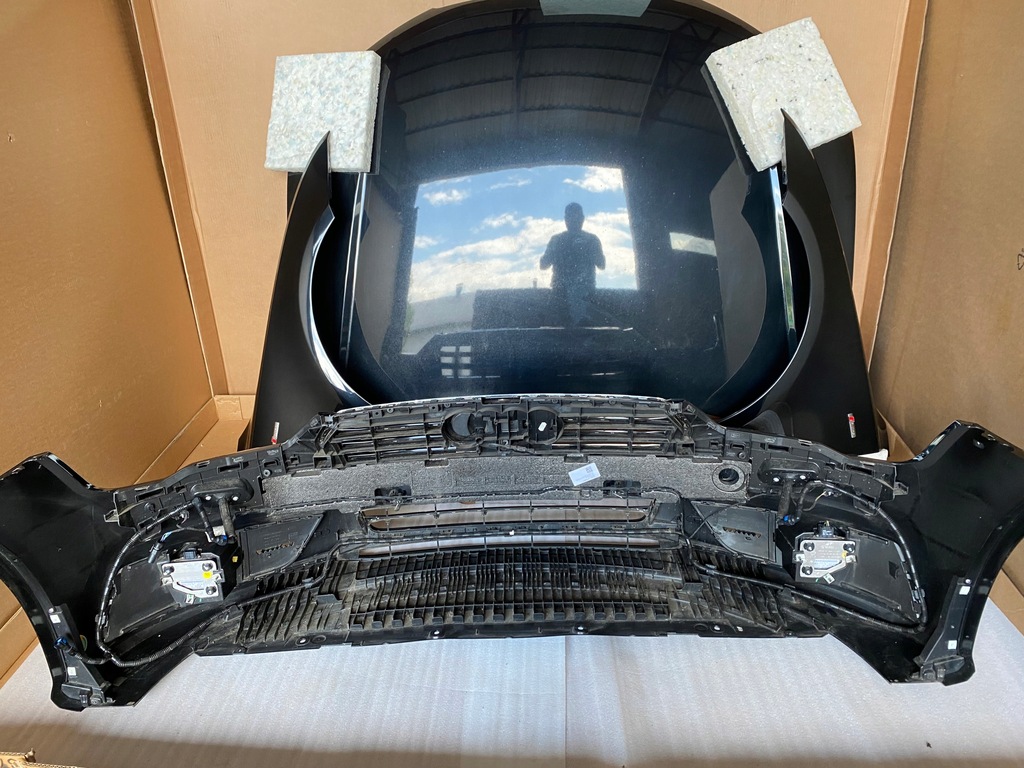 фото №7, Audi a7 4g s-line kompletny перед капот лампи бампер крила w колір ly9t